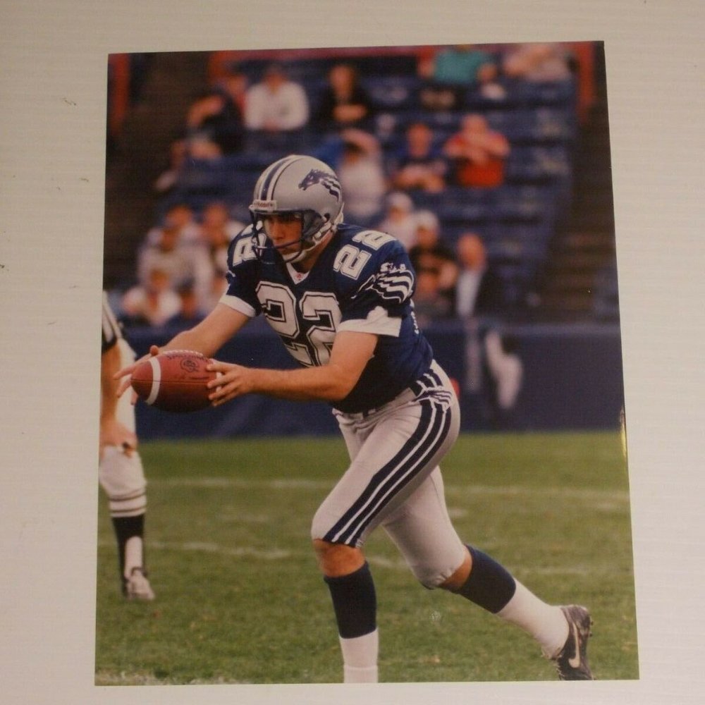 Josh Miller CFL Baltimore Stallions  8 X 10 Photo